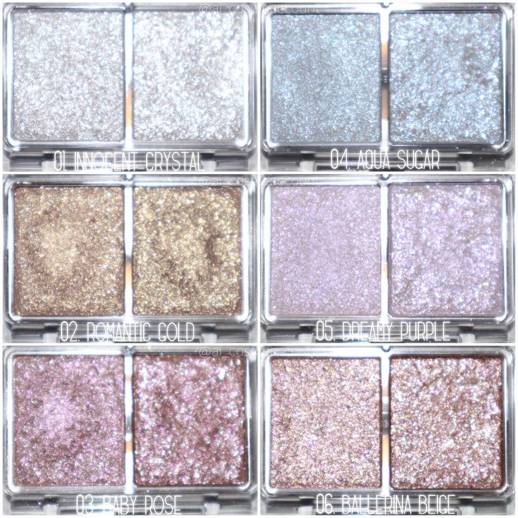 ジュエリーシャドウベール/キャンメイク/アイシャドウパレットを使ったクチコミ（2枚目）