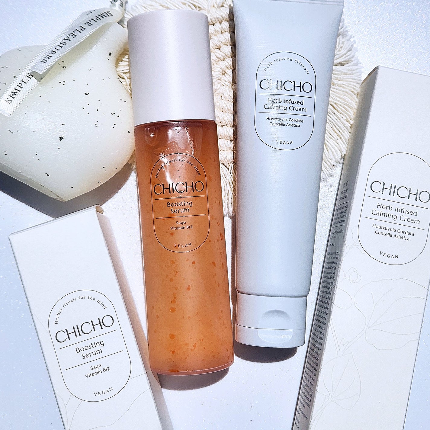 ハーブインフューズドカーミングクリーム/CHICHO/フェイスクリームを使ったクチコミ(1枚目)