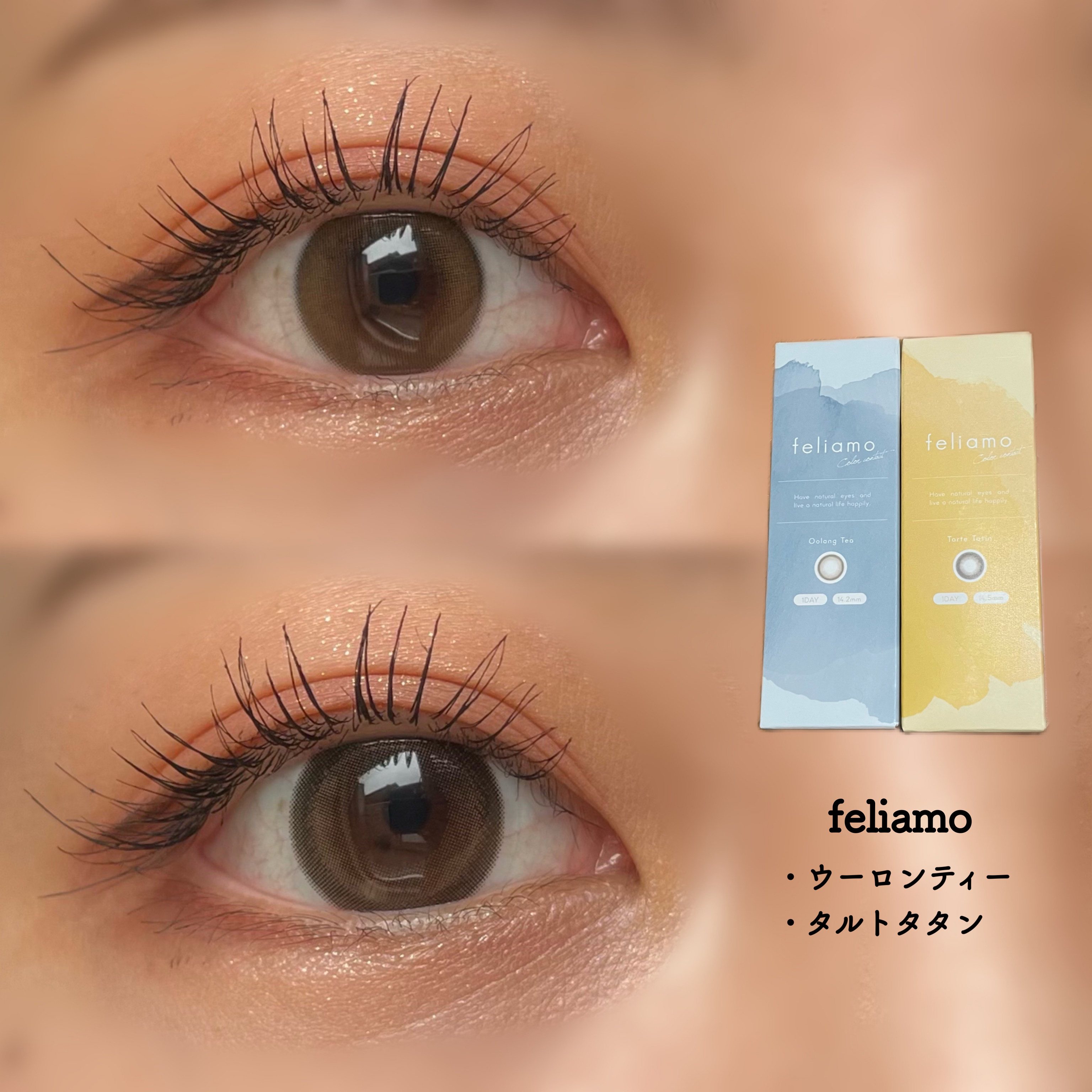 feliamo 1day/feliamo/ワンデー（１DAY）カラコンを使ったクチコミ（1枚目）