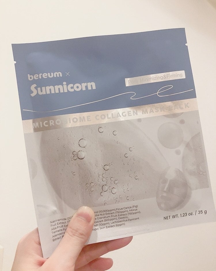 マイクロバイオームコラーゲンマスクパック/Sunnicorn/シートマスク・パックを使ったクチコミ(1枚目)