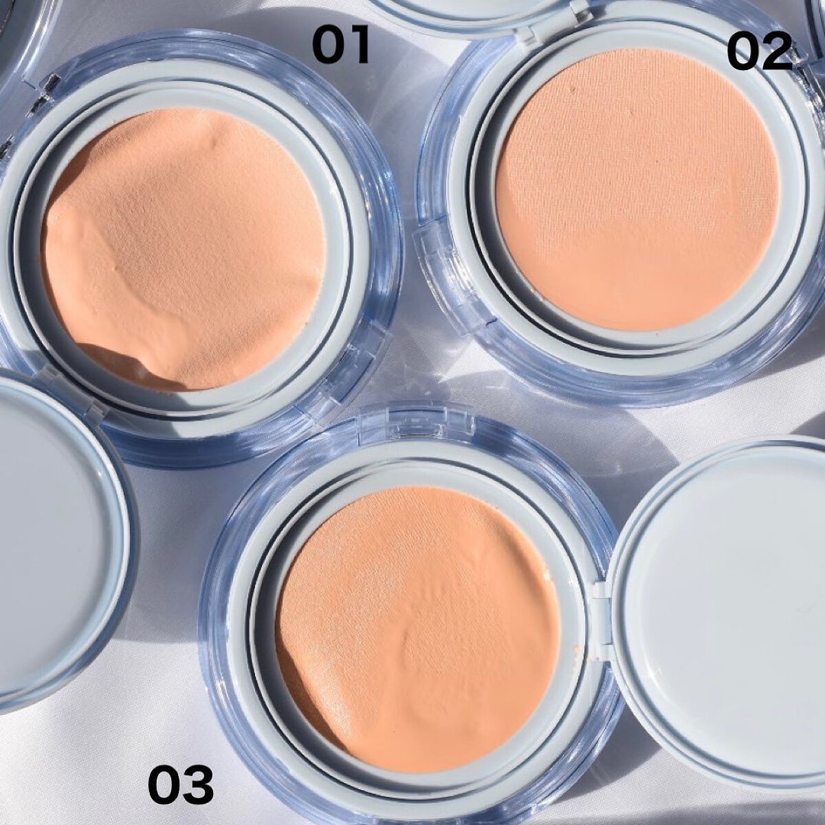 ベアウォータークッション/rom&nd/クッションファンデーションを使ったクチコミ(3枚目)