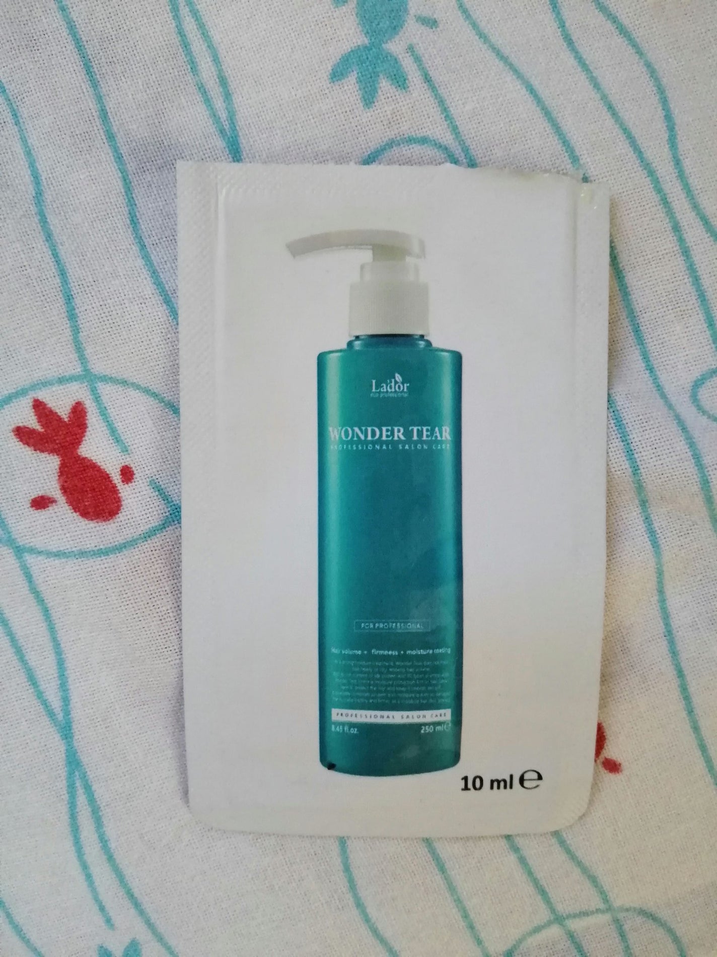 WONDER TEAR/La'dor/洗い流すヘアトリートメントを使ったクチコミ(1枚目)