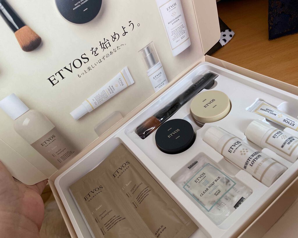 NスターターキットD(ツヤ)/エトヴォス/トライアルキットを使ったクチコミ（1枚目）