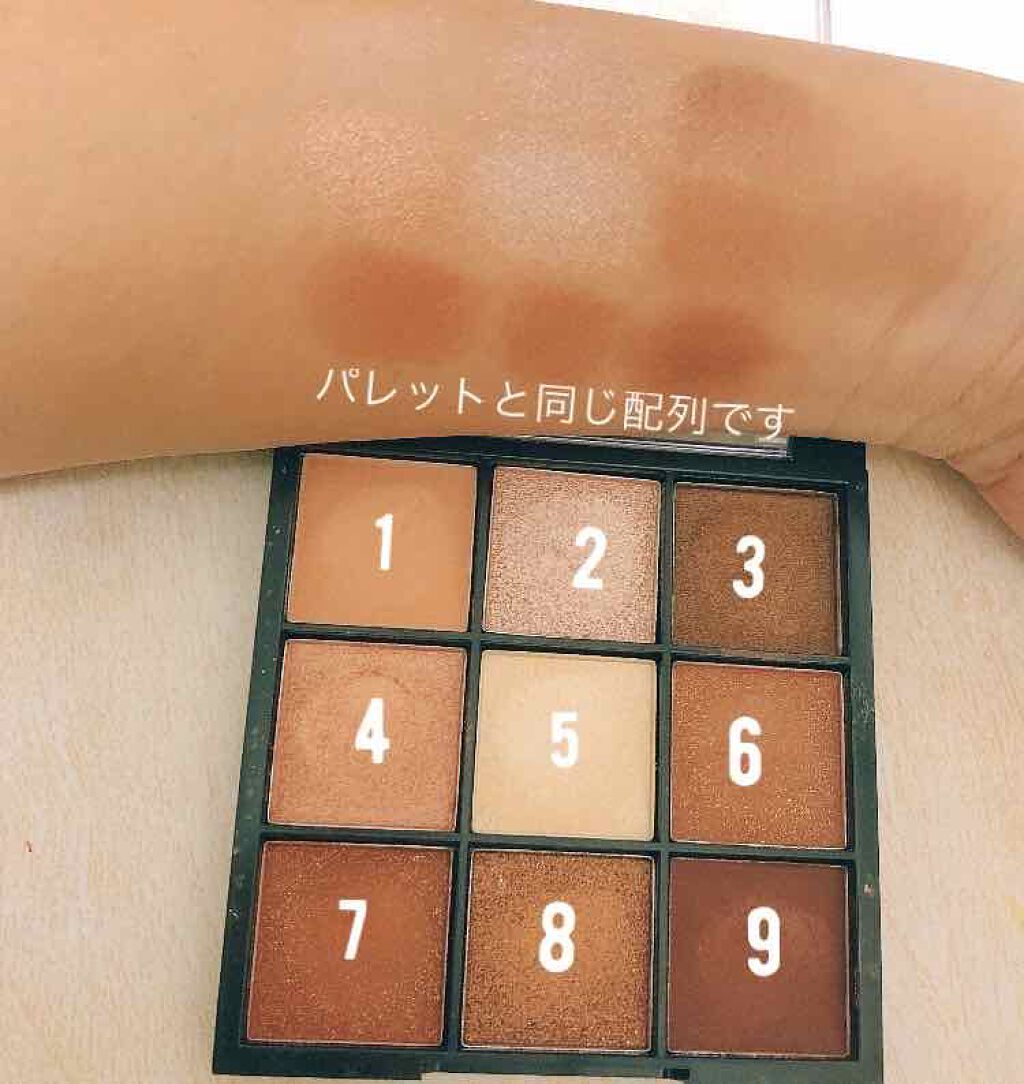 UR GLAM BLOOMING EYE COLOR PALETTE/U R GLAM/アイシャドウパレットを使ったクチコミ(2枚目)