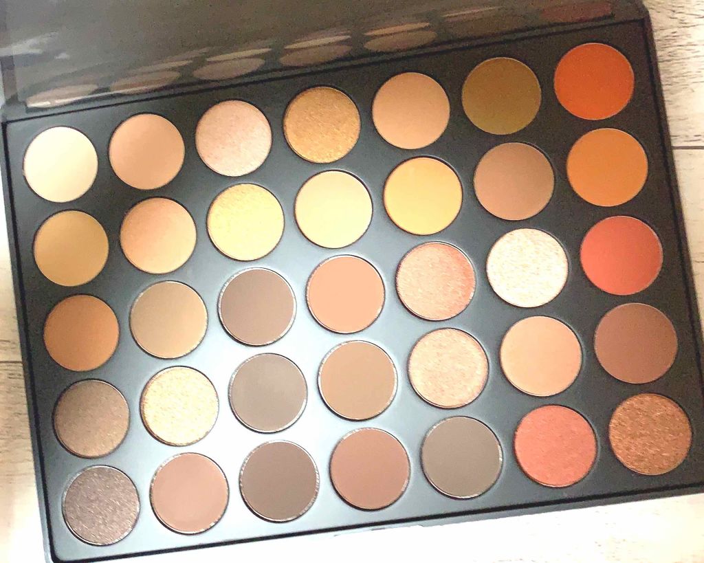 35O NATURE GLOW/Morphe/アイシャドウパレットを使ったクチコミ（3枚目）