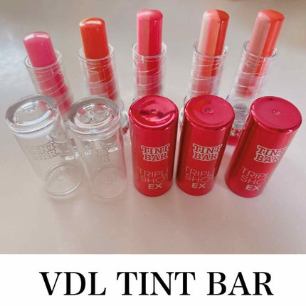 ティントバー トリプルショット/VDL/口紅を使ったクチコミ(1枚目)