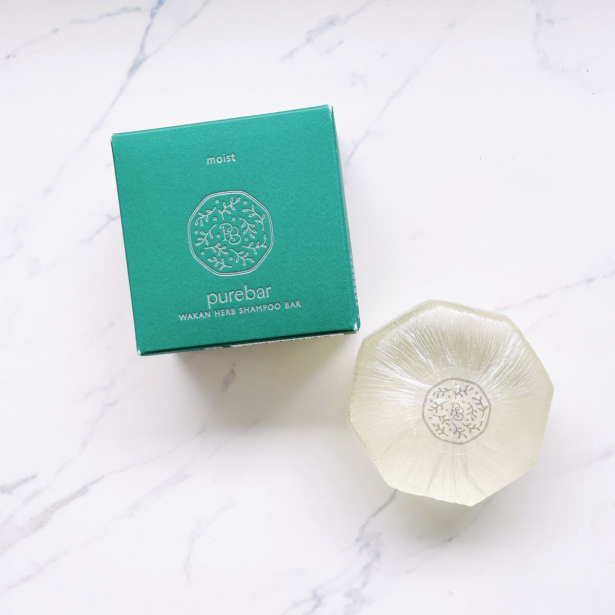 ピュアバー 和漢ハーブシャンプーバー モイスト/purebar/市販シャンプーを使ったクチコミ（1枚目）