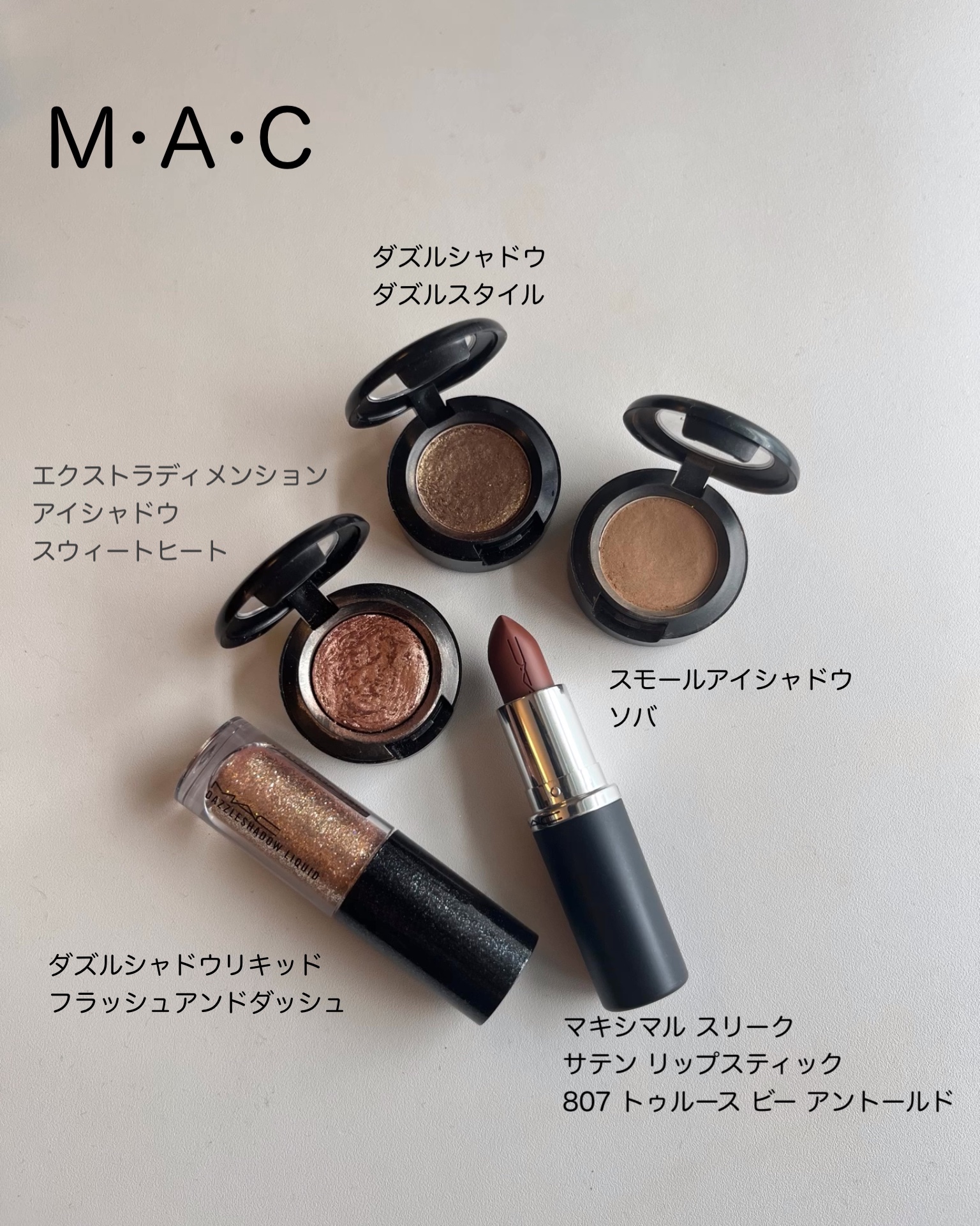 スモール アイシャドウ｜M・A・C他、4商品を使った口コミ - 最近購入