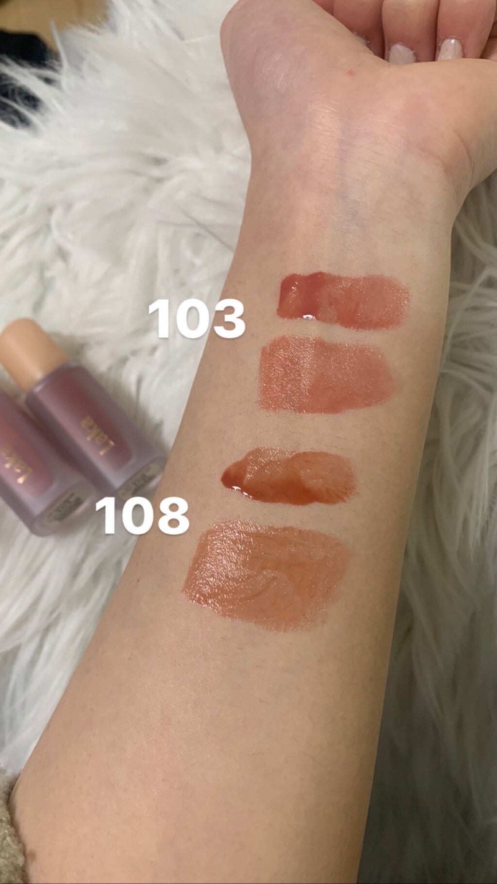 フルーティーグラムティント/Laka/リップティントを使ったクチコミ(1枚目)