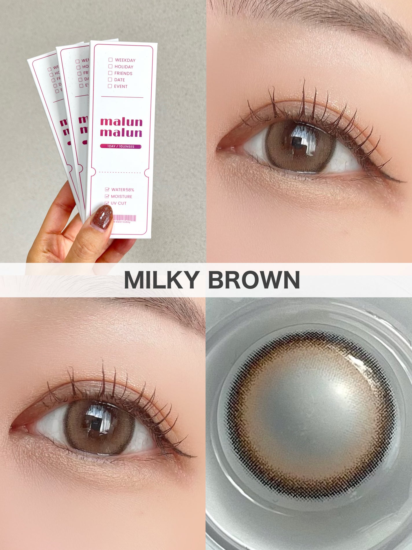 マランマラン ワンデー/malun malun/ワンデー(1DAY)カラコンを使ったクチコミ(6枚目)