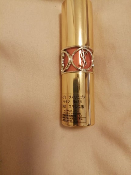 ルージュ ヴォリュプテ シャイン/YVES SAINT LAURENT BEAUTE/口紅を使ったクチコミ(3枚目)