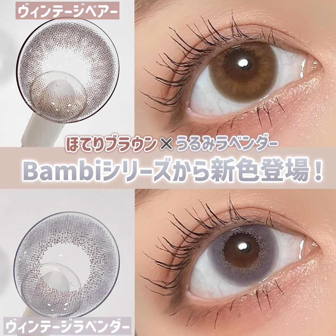 Angelcolor Bambi Series Vintage 1day/AngelColor/ワンデー(1DAY)カラコンを使ったクチコミ(1枚目)