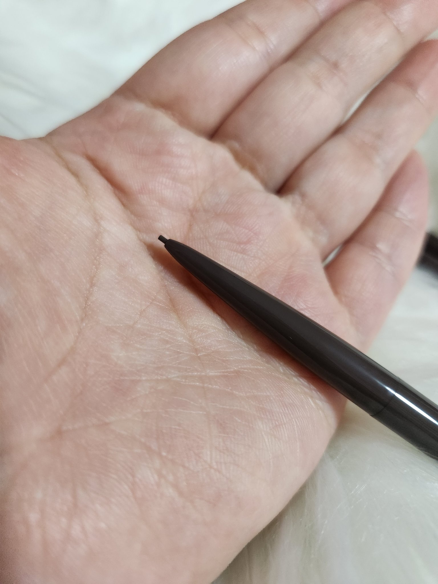 パウダリーアイブロウペンシル スリム/ミゼルエディ/アイブロウペンシルを使ったクチコミ（2枚目）