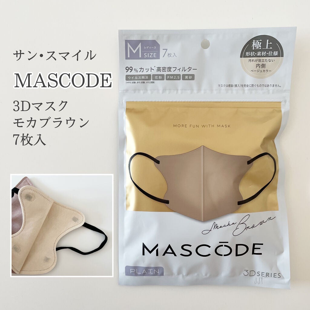 超快適マスク SMART COLOR/ユニ・チャーム/マスクを使ったクチコミ(6枚目)