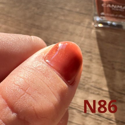 カラフルネイルズ/キャンメイク/マニキュアを使ったクチコミ(3枚目)