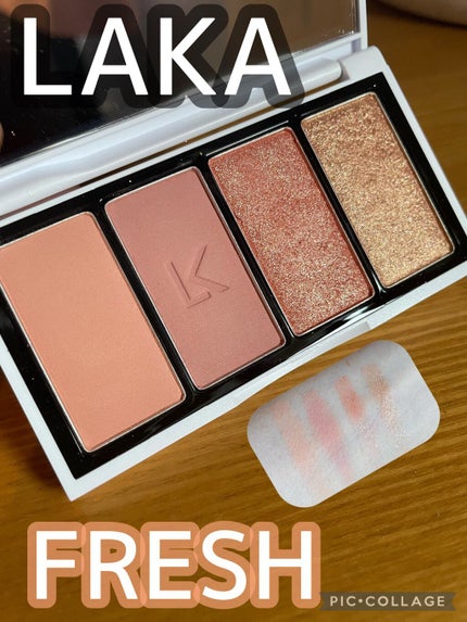 ジャストアイパレット/Laka/アイシャドウパレットを使ったクチコミ(1枚目)