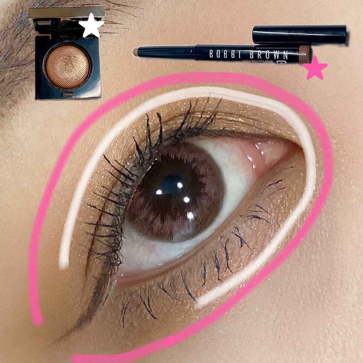 ロングウェア クリーム シャドウ スティック/BOBBI BROWN/スティックアイシャドウを使ったクチコミ(7枚目)