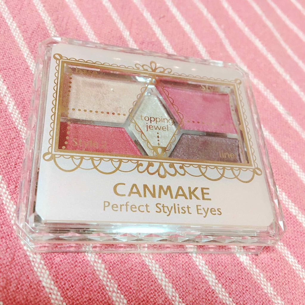 【旧品】パーフェクトスタイリストアイズ/キャンメイク/アイシャドウパレットを使ったクチコミ(1枚目)