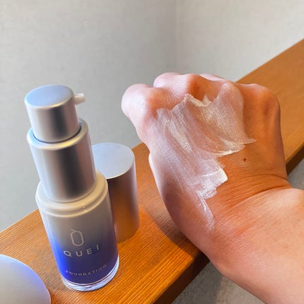 カラーチェンジファンデーション/QUEI/クリーム・エマルジョンファンデーションを使ったクチコミ(5枚目)