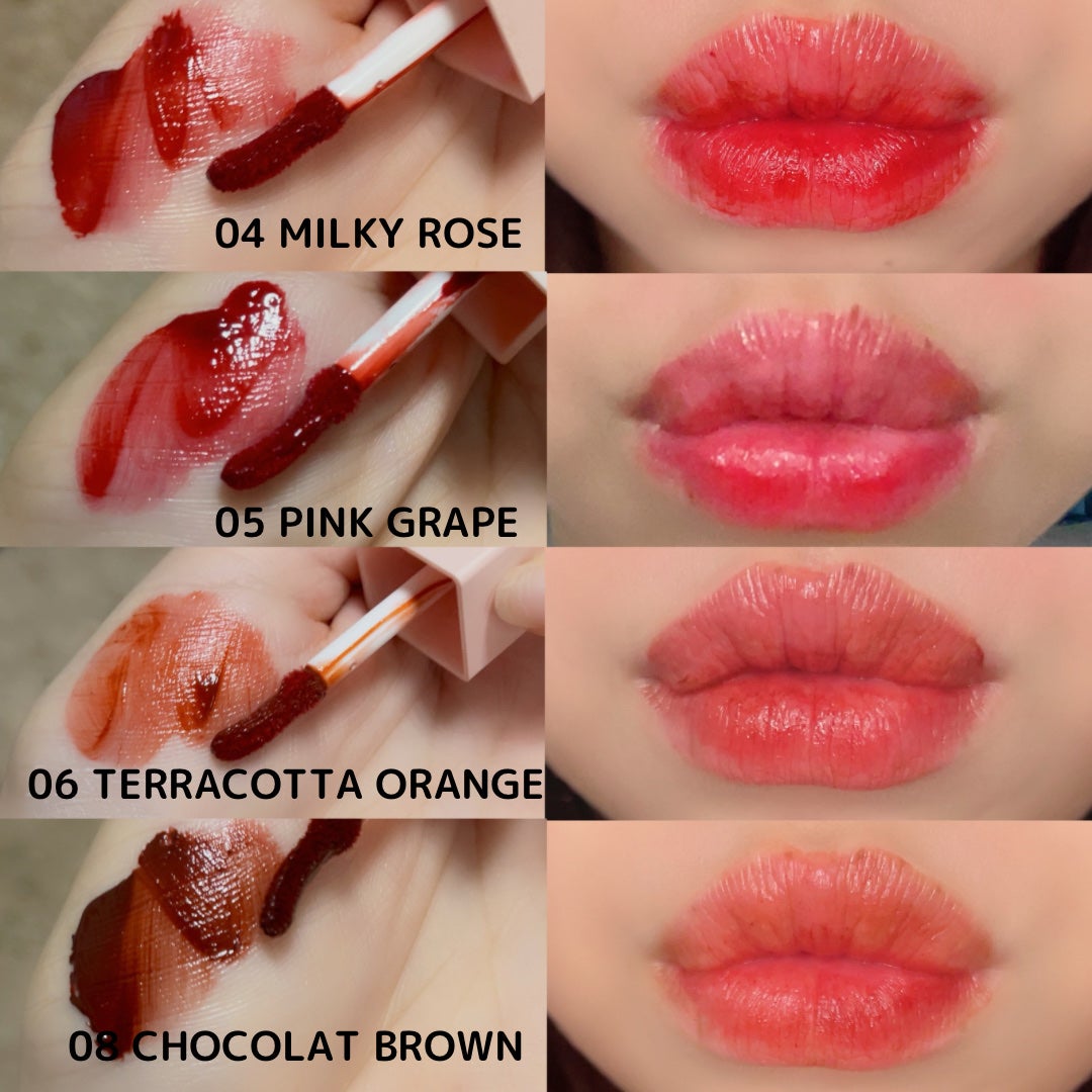 ルージュリップティント/Kirei&co./口紅を使ったクチコミ(2枚目)