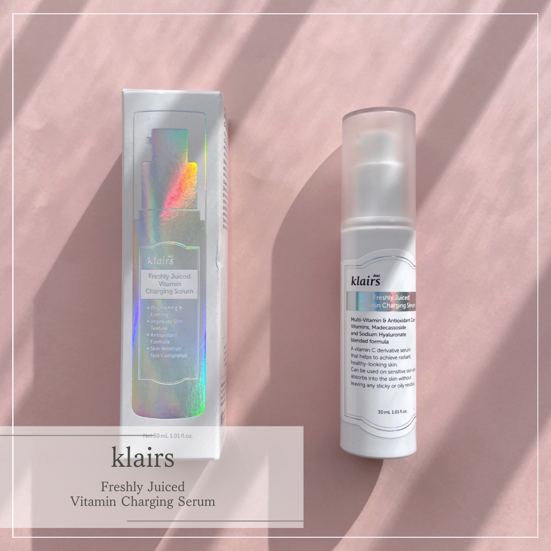 フレッシュリージュースドビタミンチャージングセラム(30ml)/Klairs/美容液を使ったクチコミ（1枚目）