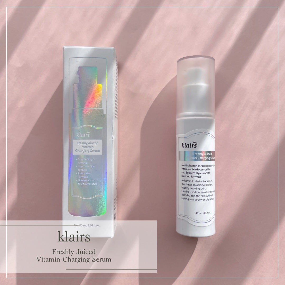 フレッシュリージュースドビタミンチャージングセラム(30ml)/Klairs/美容液を使ったクチコミ(1枚目)