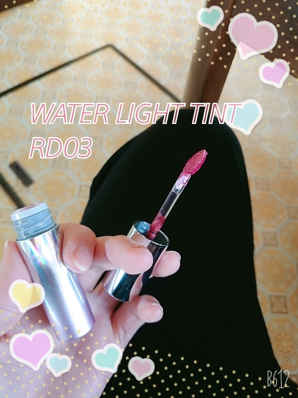 アピュー ウォーターライト ティント/A’pieu/リップティントを使ったクチコミ（2枚目）