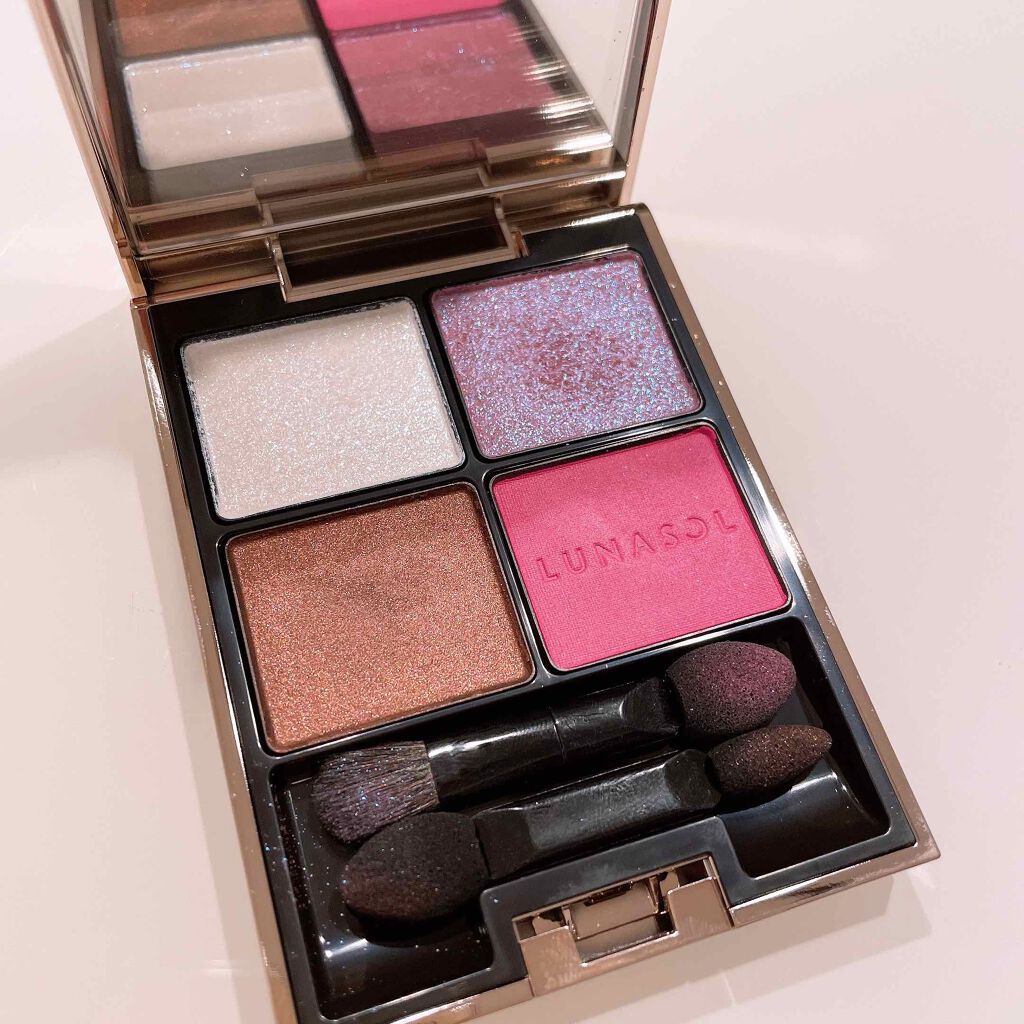 アイカラーレーション/LUNASOL/アイシャドウパレットを使ったクチコミ(2枚目)