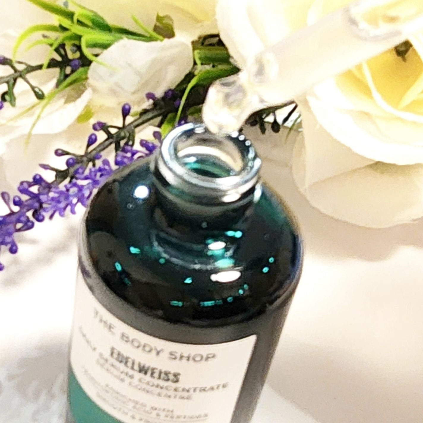 EDW コンセントレート セラム/THE BODY SHOP/美容液を使ったクチコミ(4枚目)