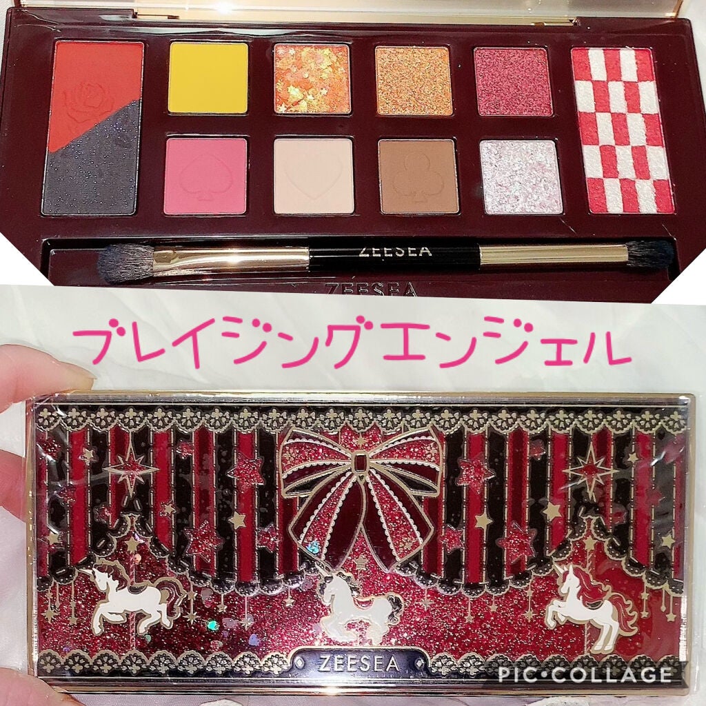 アリスドリームランドシリーズ 12色アイシャドウパレット(ZEESEA×大英博物館)/ZEESEA/アイシャドウパレットを使ったクチコミ(2枚目)