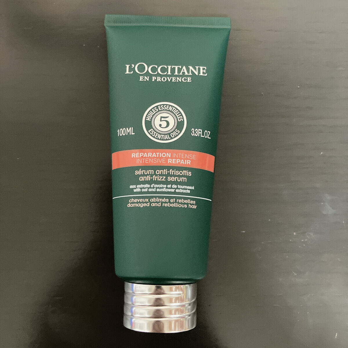 ファイブハーブス リペアリングヘアミルクセラム/L'OCCITANE/ヘアミルクを使ったクチコミ（1枚目）