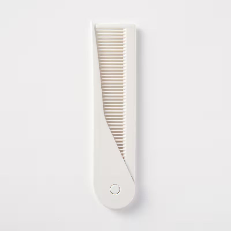 携帯用折りたたみヘアコーム/無印良品/ヘアコームを使ったクチコミ(3枚目)