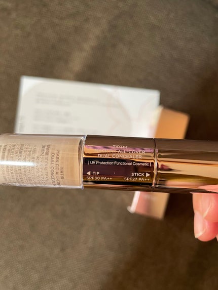 マスクフィットオールカバーデュアルコンシーラー/TIRTIR(ティルティル)/コンシーラーを使ったクチコミ(3枚目)