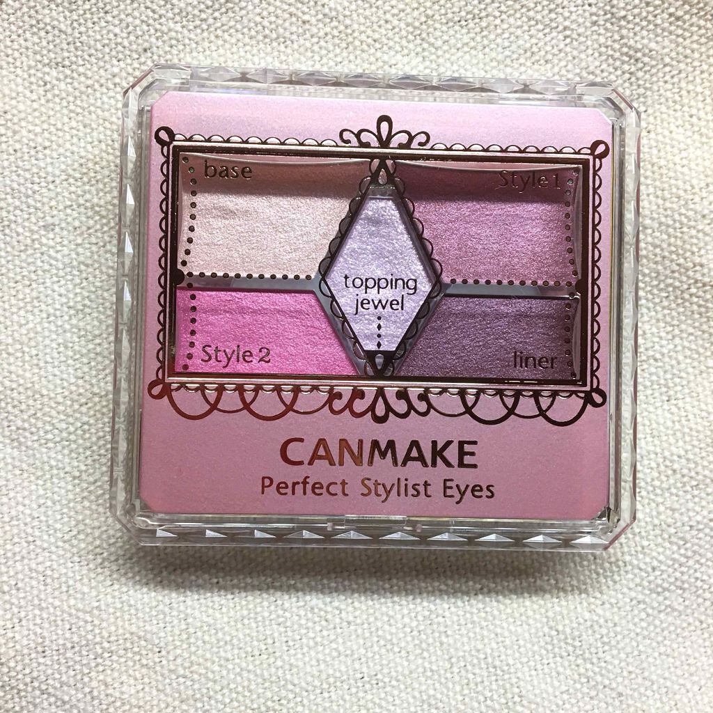 【旧品】パーフェクトスタイリストアイズ/キャンメイク/アイシャドウパレットを使ったクチコミ(1枚目)