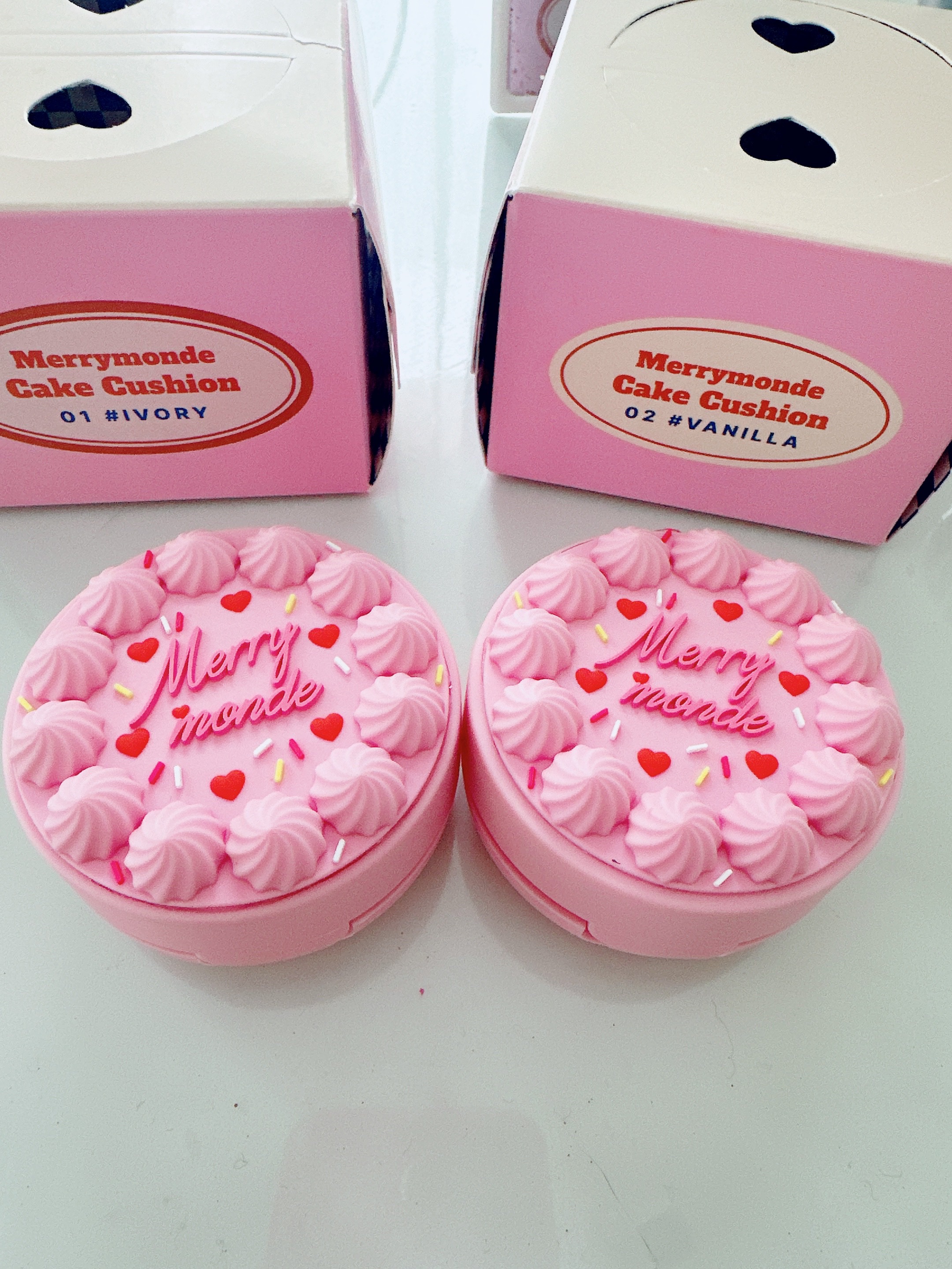 ハッピーユアデイクッション/Merrymonde/クッションファンデーションを使ったクチコミ（1枚目）