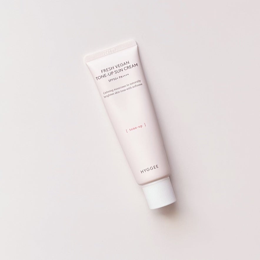 フレッシュヴィーガントーンアップサンクリーム/HYGGEE/日焼け止めクリームを使ったクチコミ(1枚目)