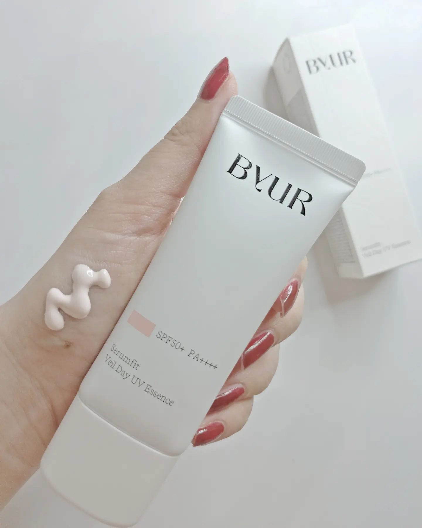 セラムフィット ヴェール デイ UV エッセンス/ByUR/日焼け止めローションを使ったクチコミ（3枚目）