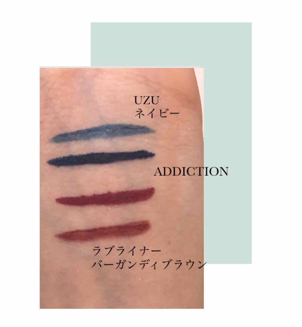 ザ カラー リキッド アイライナー/ADDICTION/リキッドアイライナーを使ったクチコミ(3枚目)