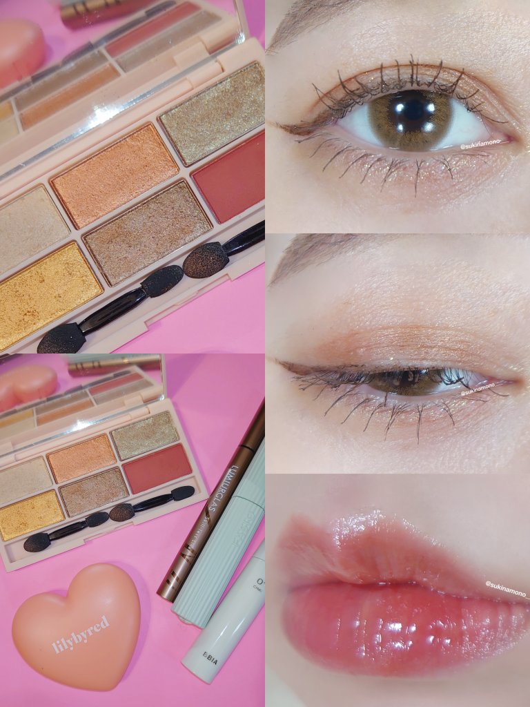 イロアソビ 6色アイパレット IR6E-02 アンバー系/iroasobi/アイシャドウパレットを使ったクチコミ（2枚目）