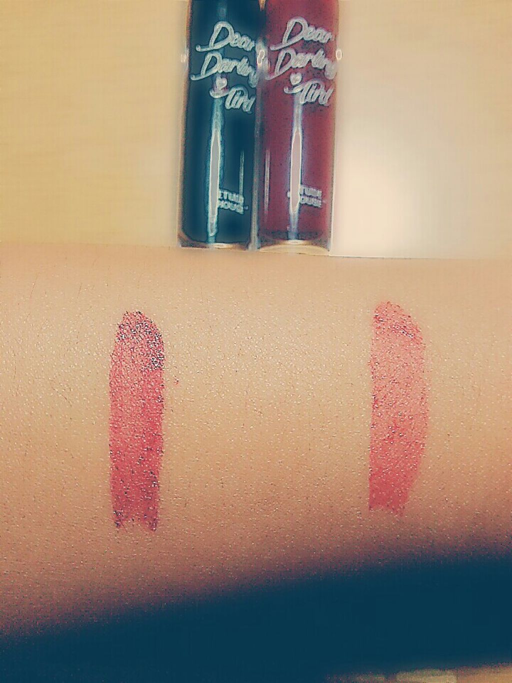 ディアダーリン ウォータージェルティント RD305(ナツメ)（生産終了）/ETUDE/リップティントを使ったクチコミ（3枚目）