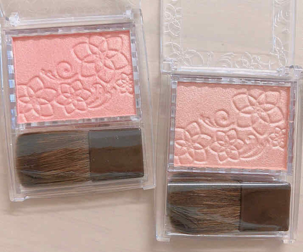 パールグロウチーク/CEZANNE/パウダーチークを使ったクチコミ（2枚目）