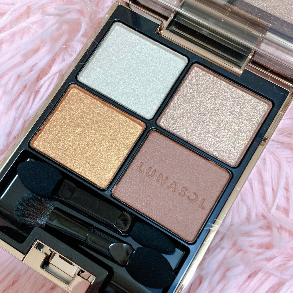 グリッター シャドウ カラー/rom&nd/グリッターを使ったクチコミ（2枚目）