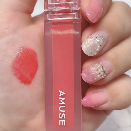 デューティント 【旧】14 ハッピーモモ/AMUSE/リップティントの画像