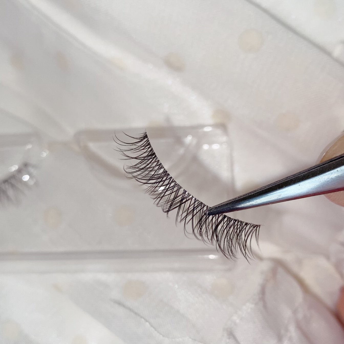 Vivias Stretch Lash ヴィヴィアス伸縮つけまつげ/ビー・エヌ/つけまつげを使ったクチコミ(3枚目)