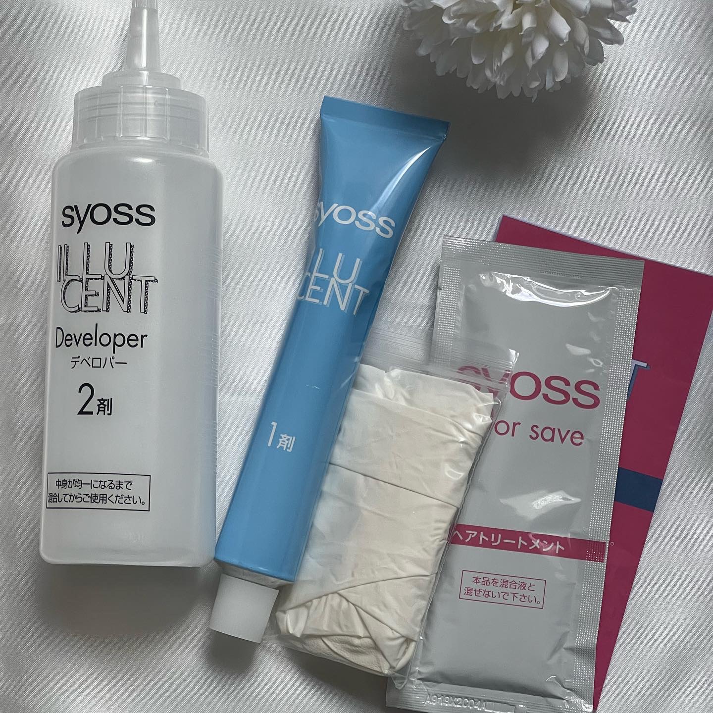 イルーセント ミルキーヘアカラー ヌードグレージュ/サイオス/ヘアカラーを使ったクチコミ（2枚目）