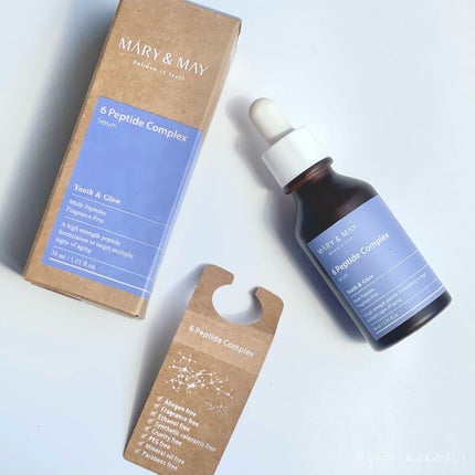 6ペプチドコンプレックスセラム/MARY&MAY/美容液を使ったクチコミ(4枚目)
