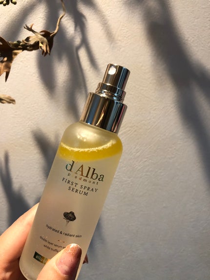 ダルバ ホワイトトリュフファーストスプレーセラム/ダルバ/ミスト状化粧水を使ったクチコミ(3枚目)