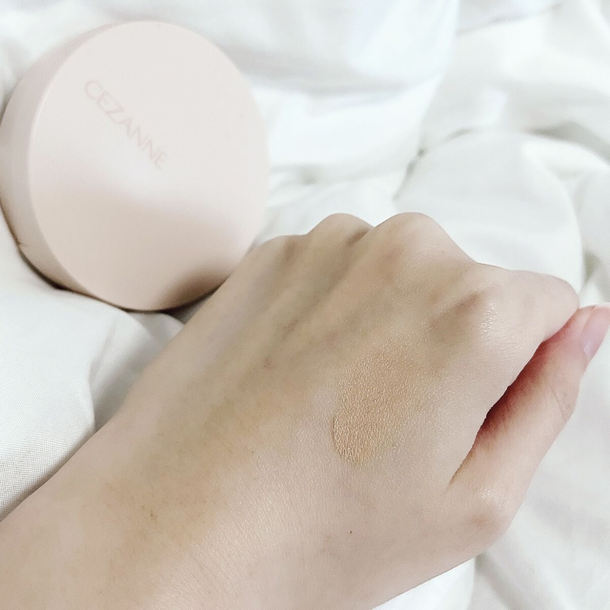 クッションファンデーション/CEZANNE/クッションファンデーションを使ったクチコミ（3枚目）