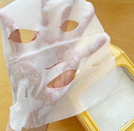 サボリーノ メガショット 朝用ツヤピールマスク CC/サボリーノ/シートマスク・パックを使ったクチコミ(4枚目)