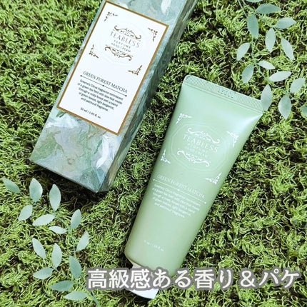 TEABLESS パフュームハンドクリーム グリーンフォーレスト抹茶